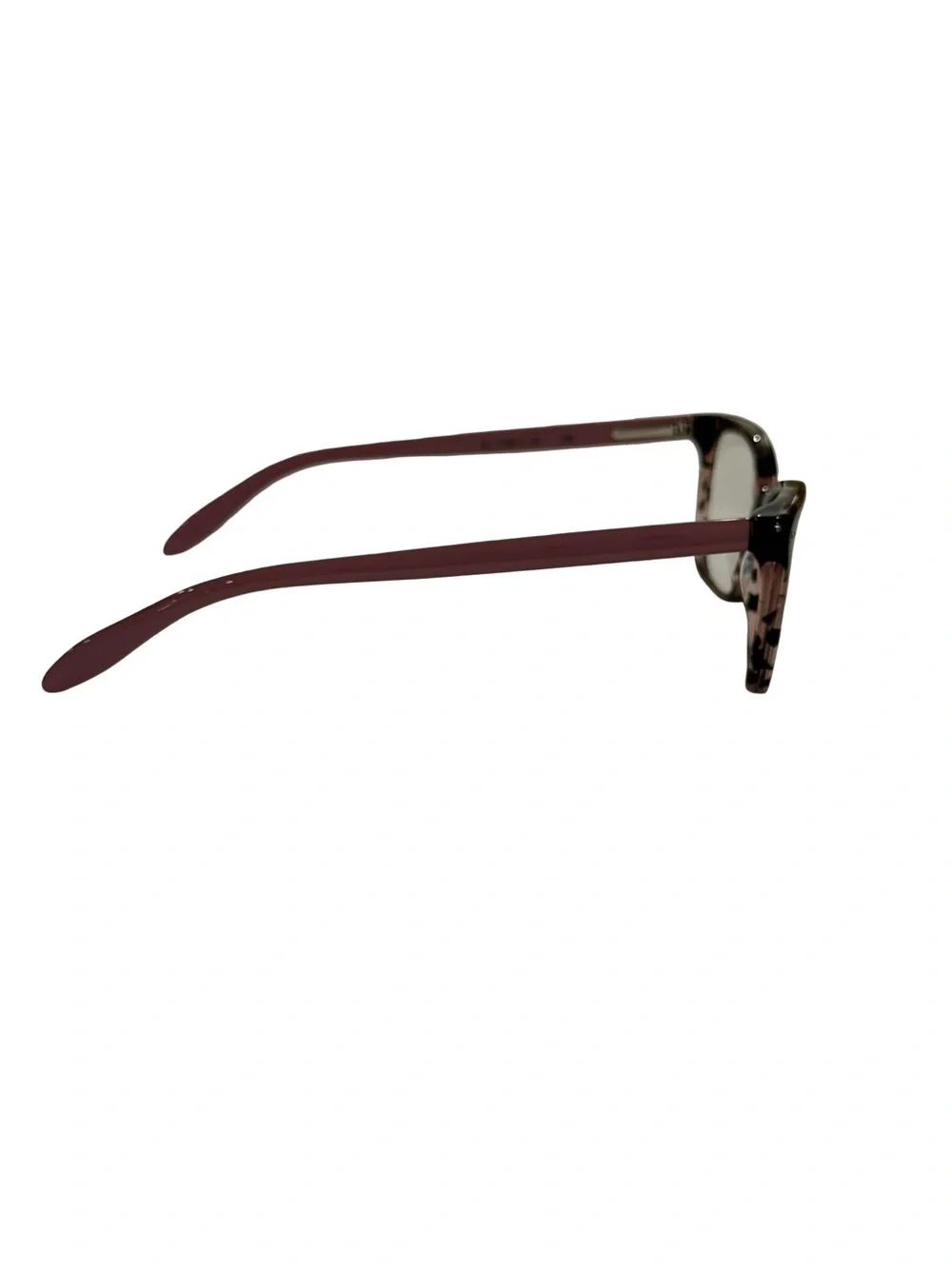 Elizabeth Arden Black Mauve Tortoise Eyeglasses with case